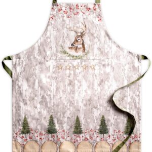 Cotton Apron with Pockets