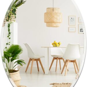 Frameless Vanity Mirror (Oval)